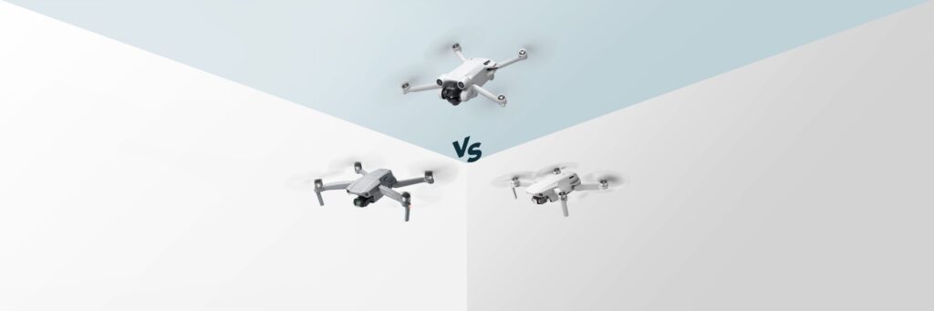 DJI Mini 3 Pro vs. Mini 2 vs. Mavic Air 2