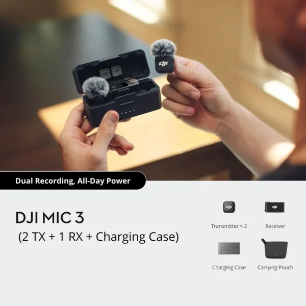 DJI MIC 3 - 2TX 1 RX KENYA