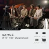 DJI MIC 3 (4 TX + 1 RX + Charging Case)