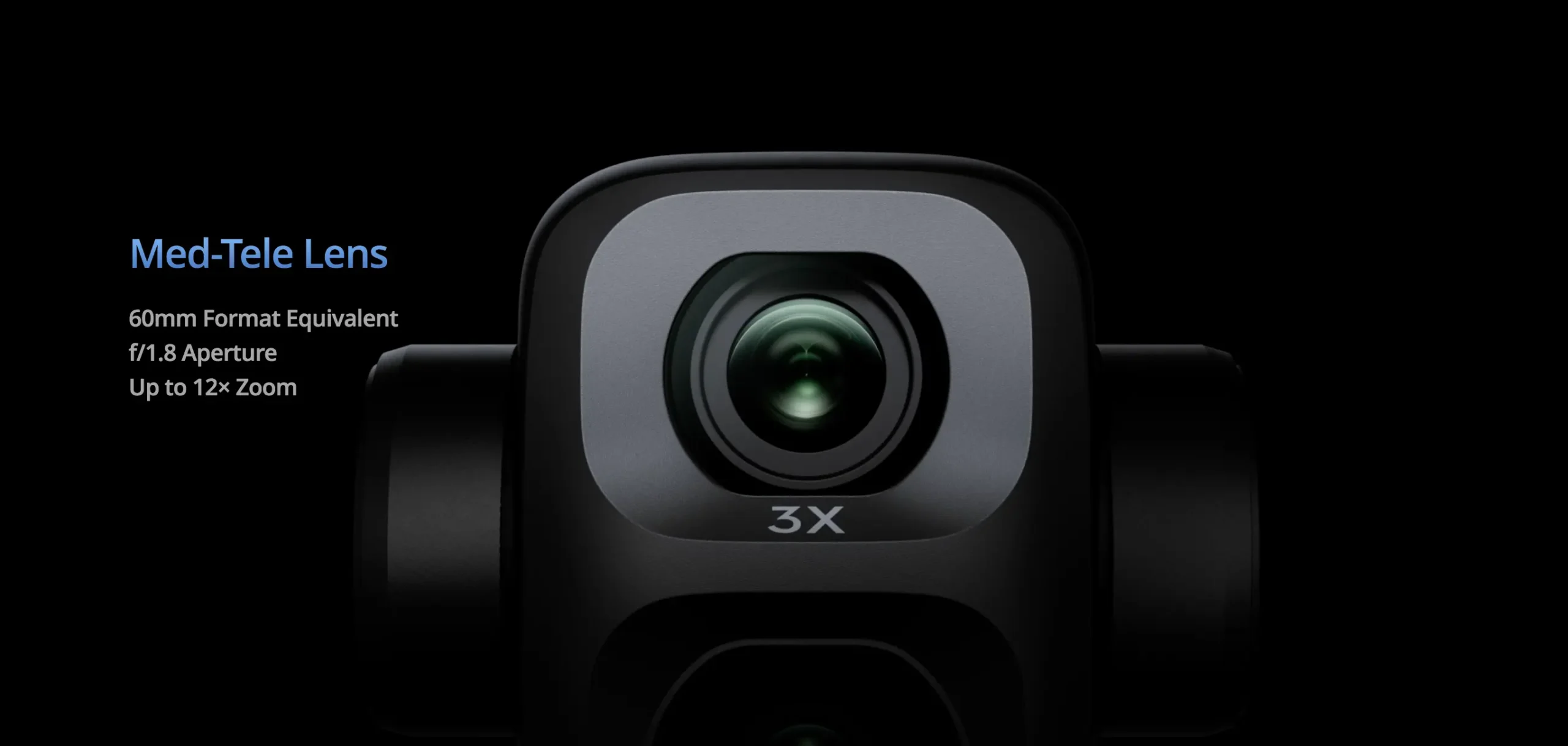 Osmo Pocket 4p med-tele lens