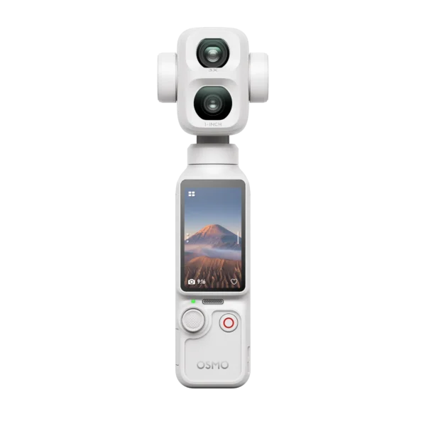 DJI Osmo Pocket 4P Pearl White Vertical KENYA