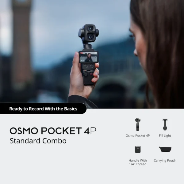 DJI Osmo Pocket 4P Standard Combo Classic Black Kenya Kenya