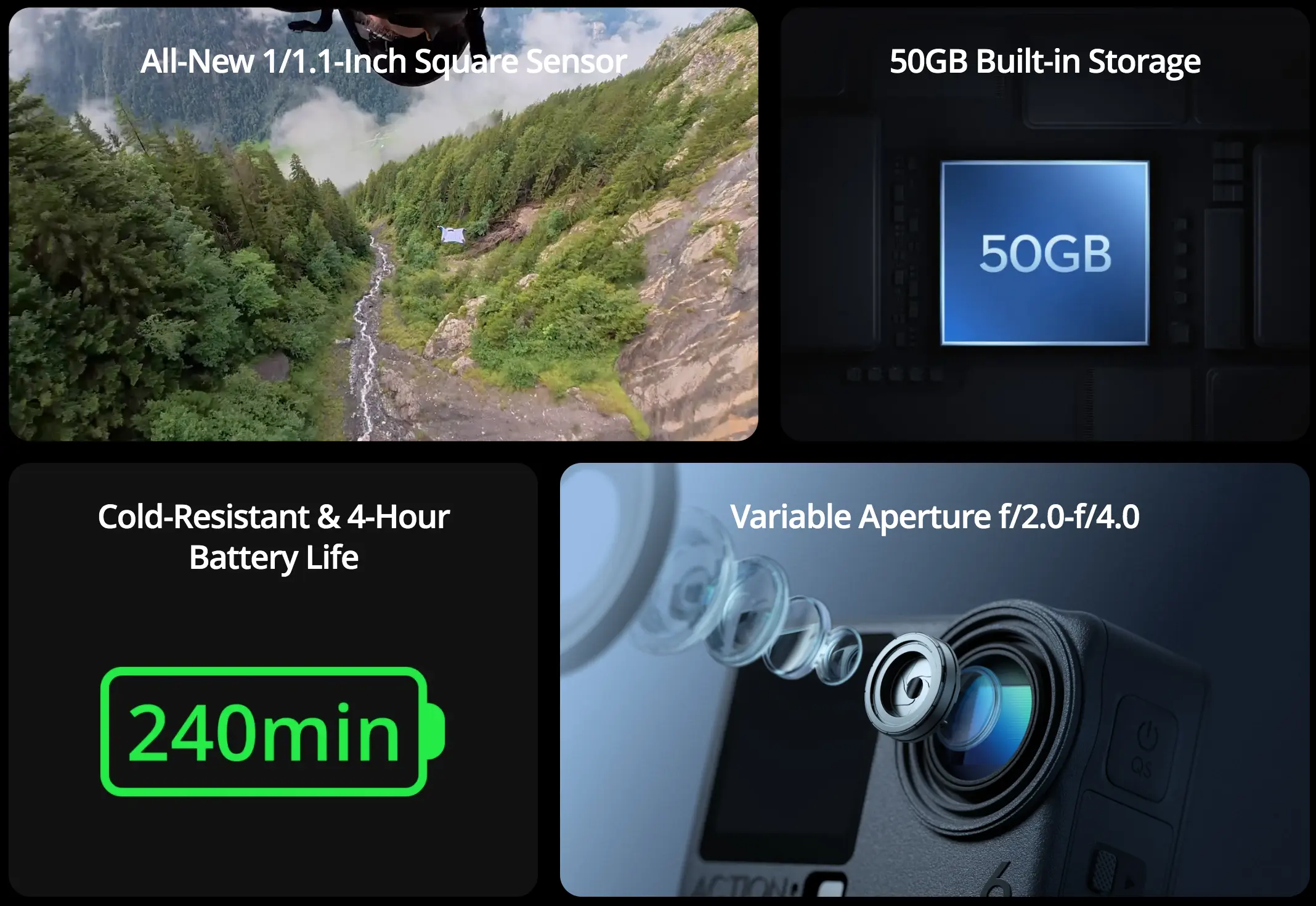 ACTION 6 SPECS KE