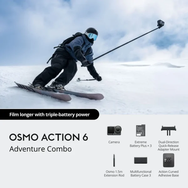 DJI OSMO ACTION 6 ADVENTURE COMBO KENYA